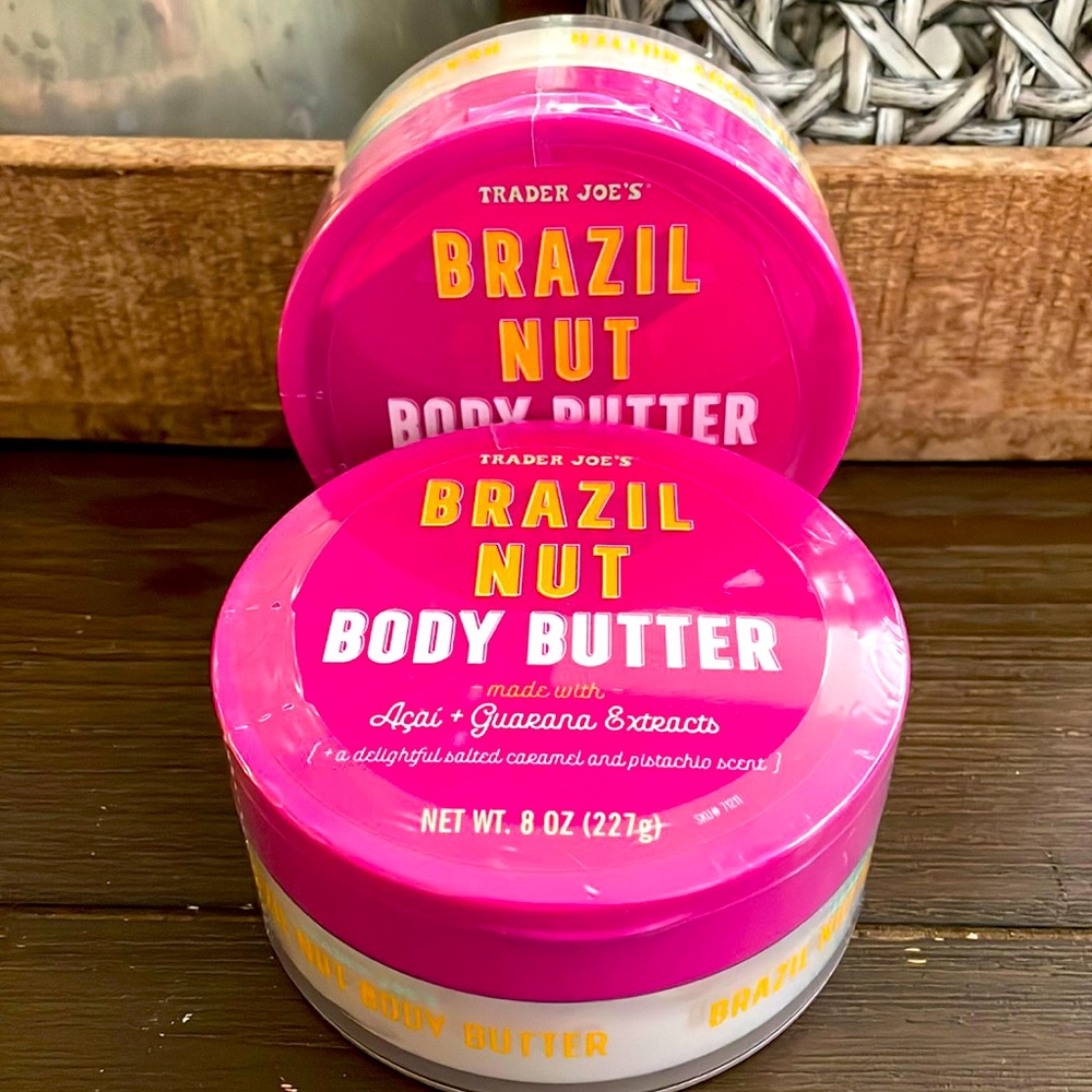Trader Joe’s Brazil Nut Body Butter. NEW SEALED